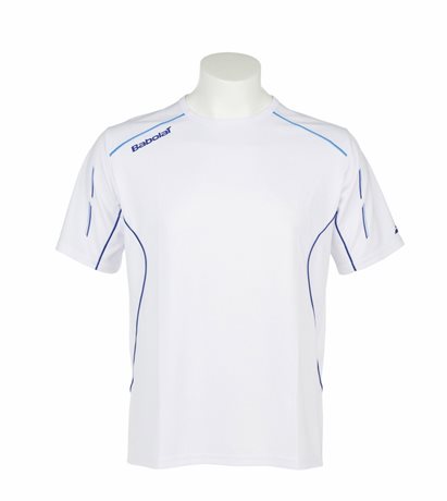 Babolat Tee-Shirt Men Match Core White 2015