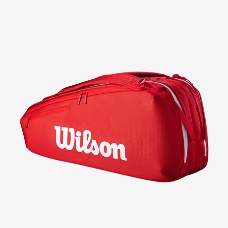 Wilson Super Tour 6 Pack Red