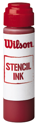 Wilson Stenciling Accessories Red
