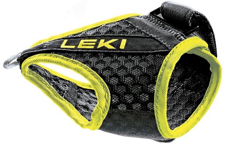 Leki Shark Frame Strap Mesh, black-neonyellow, S - M - L