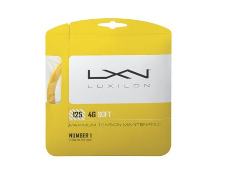 Luxilon 4G Soft 1,25mm Set Yellow 12,2m