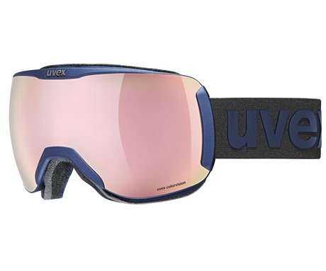 UVEX DOWNHILL 2100 WE OTG navy mat/mir rose colorvision green S5503974130 22/23