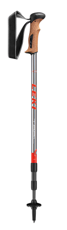 Leki Trail gunmetal/red/white 110 - 145 cm 65020211 2021