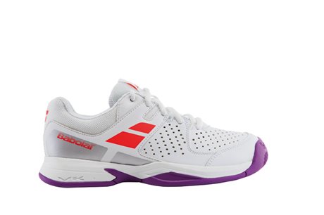 Babolat Pulsion All Court Junior White/Fluo Red