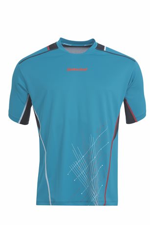 Babolat Tee-Shirt Men Match Performance Blue 2015