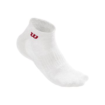 Produkt Wilson M Quarter Sock 3 Pair/Pack White